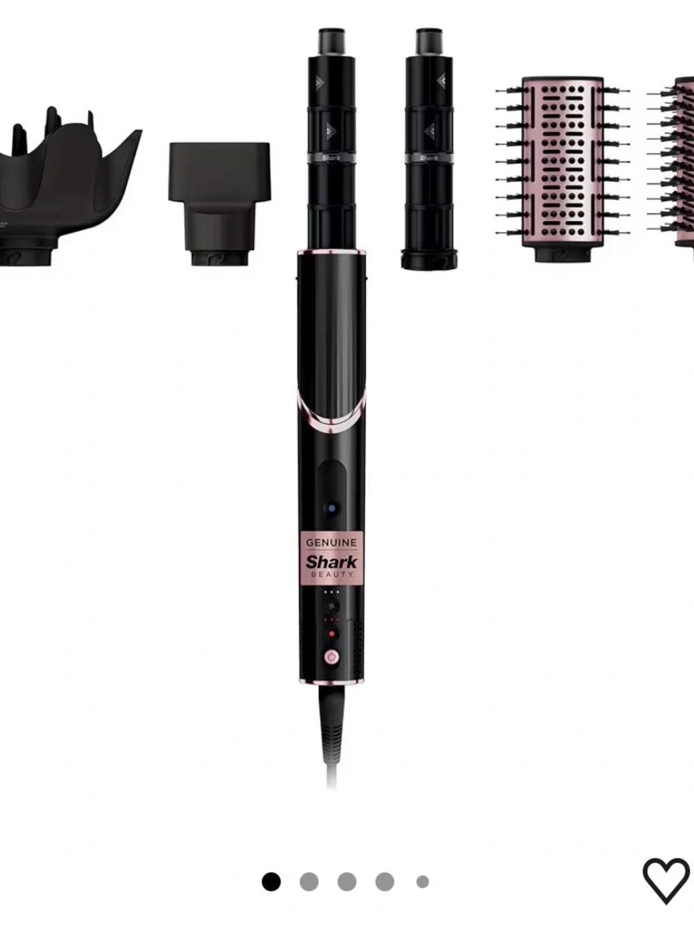 Shark Beauty Black & Pink Multi Styler for Women